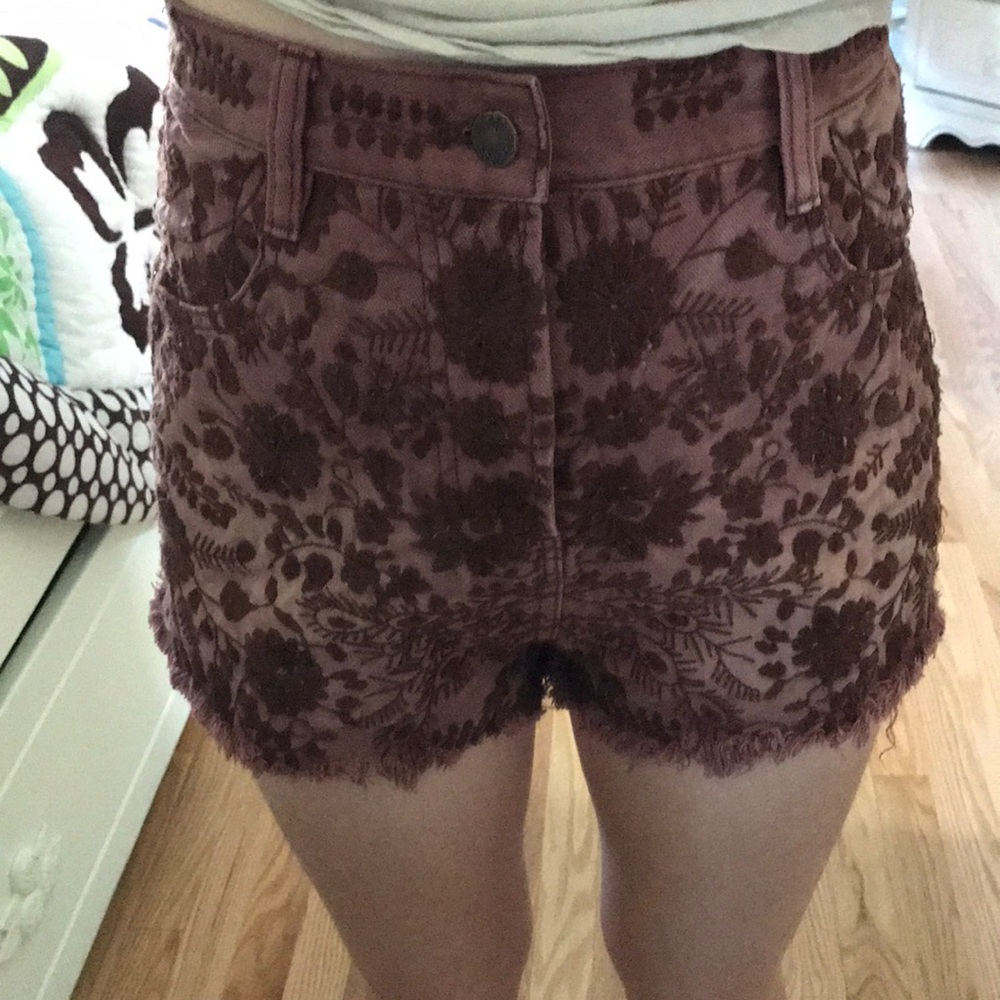 High waisted shorts from Free People